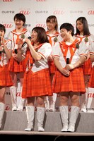 モリ娘。のQ&Aセッションの様子。