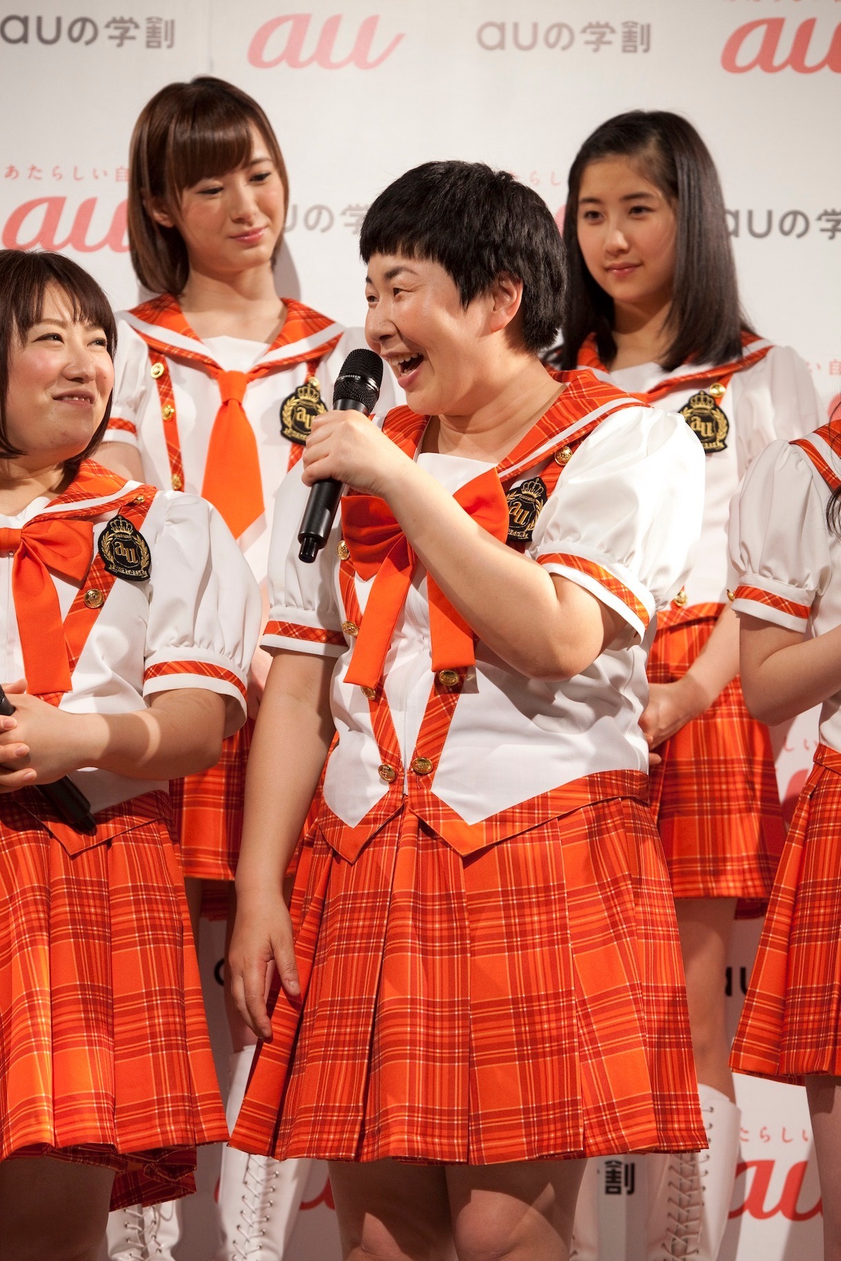 モリ娘。のQ&Aセッションの様子。