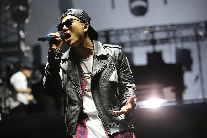 AK-69(写真は「Road to The Independent King ~THE ROOTS~」の様子)