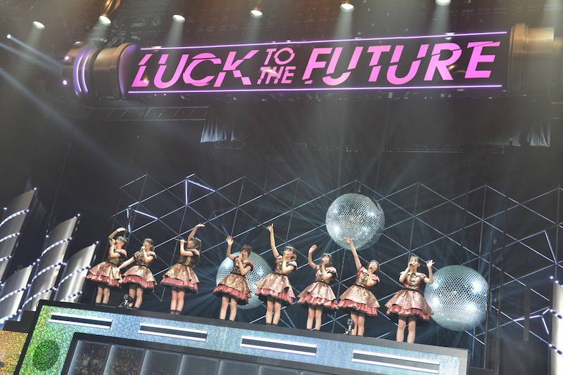 「私立恵比寿中学 Luck To The Future PART1」の様子。