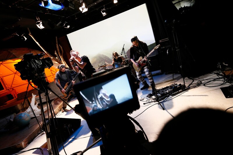 「スペシャエリア」で「鼎の問」を披露するBRAHMAN。 Copyright (c) 2014 Photo by Tsukasa Miyoshi