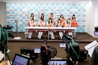 ニコニコ生放送「【モーニング娘。'14】がニコニコにやってきた 初の全員集合ニコ生特番 by 『うたパス』」の様子。