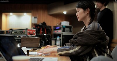 安藤裕子「Acoustic Tempo Magic」トレーラー映像のワンシーン。