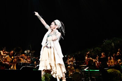 「星空のライヴ VII -15th Celebration- Hoshizora Symphony Orchestra」の様子。