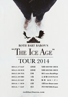 「ROTH BART BARON'S "The Ice Age" TOUR 2014」ポスター。
