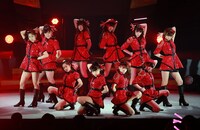 モーニング娘。'14「モーニング娘。'14コンサートツアー2014春～エヴォリューション～」東京・オリンパスホール八王子公演の様子。