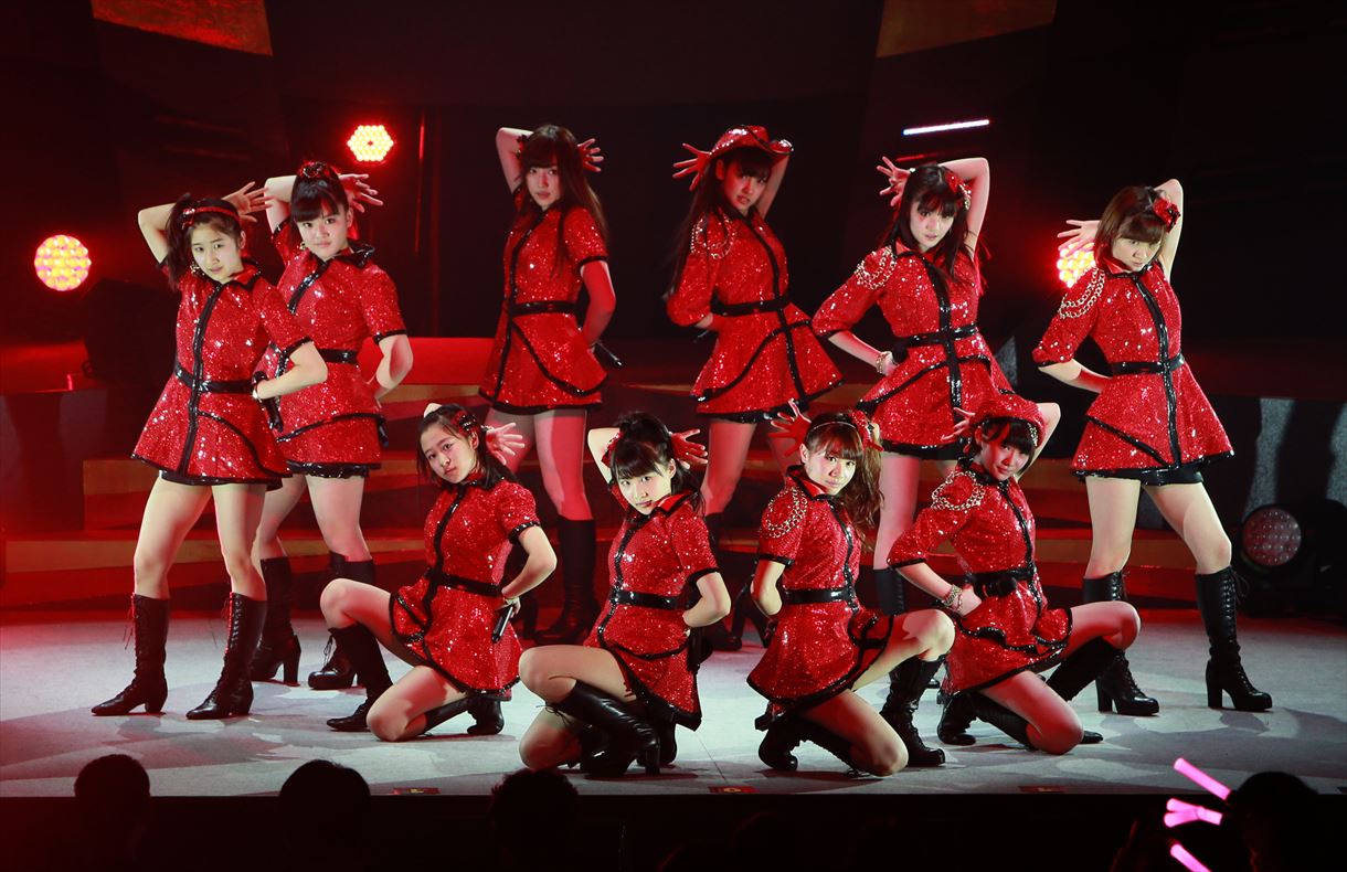 モーニング娘。'14「モーニング娘。'14コンサートツアー2014春～エヴォリューション～」東京・オリンパスホール八王子公演の様子。