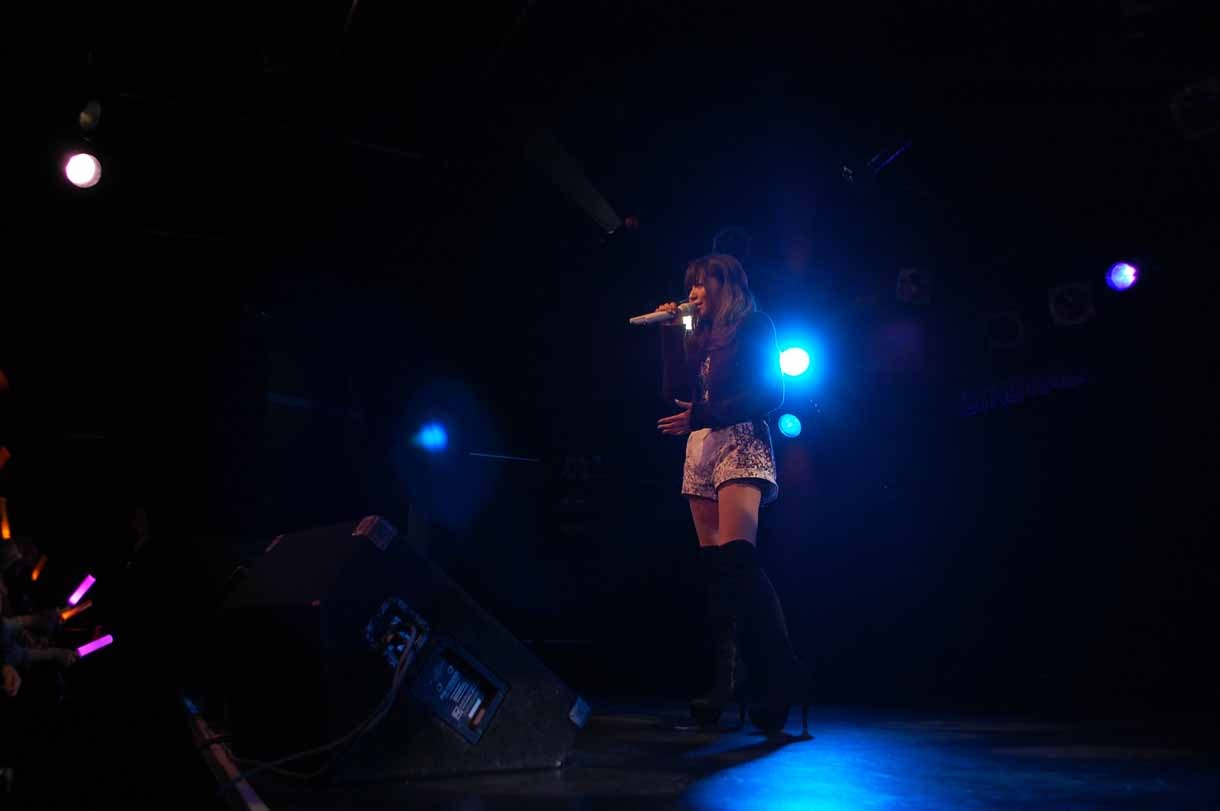 河西智美「キエタイクライ」プレミアムライブの様子。