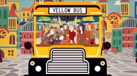 遊助「Yellow Bus」PVのワンシーン。