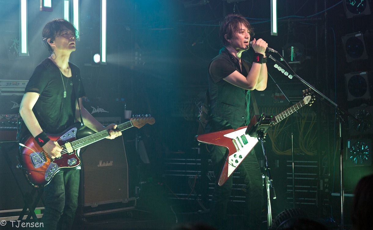 3月18日に行われた「TOUR 2014 STARTING OVER」渋谷CLUB QUATTRO公演の様子。（撮影：テッド・ジェンセン）