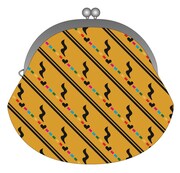 東京カランコロン「恋のマシンガン」タワーレコード数量限定盤に付属する、“カランコロン京都コラボNEWがまぐち”イメージ。