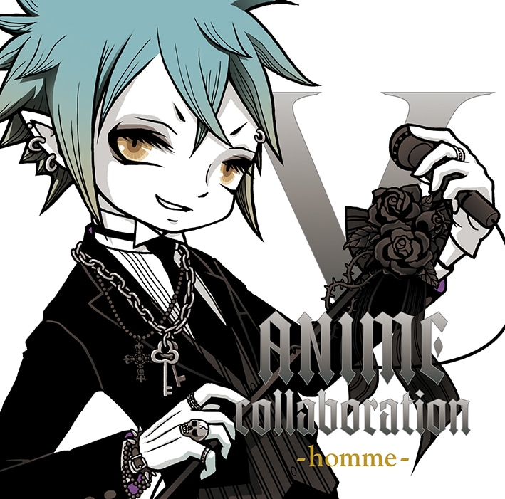 V.A.「V-ANIME collaboration -homme-」ジャケット