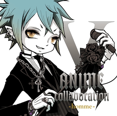 V.A.「V-ANIME collaboration -homme-」ジャケット