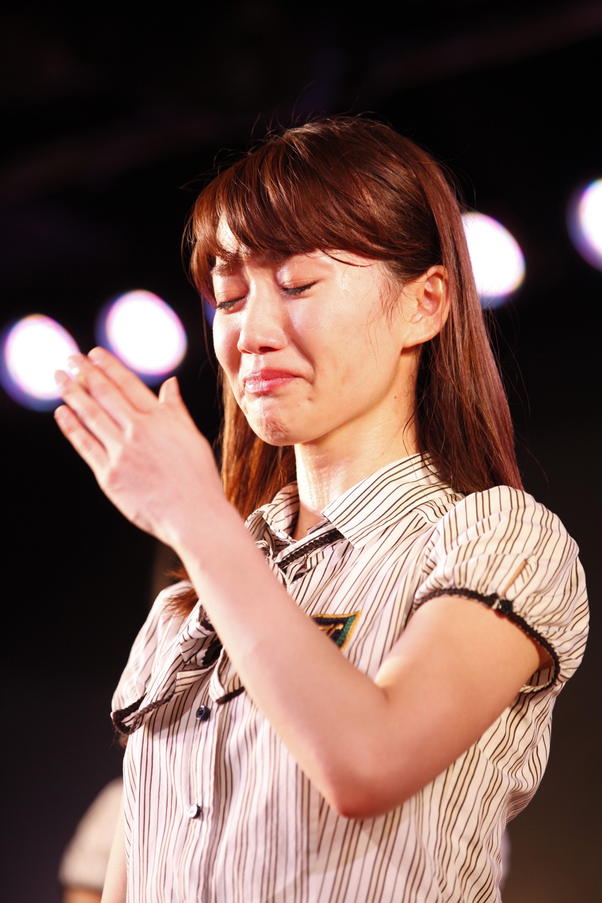 大島優子（写真は本日開催されたAKB48チームK公演「最終ベルが鳴る」の様子）(c)AKS