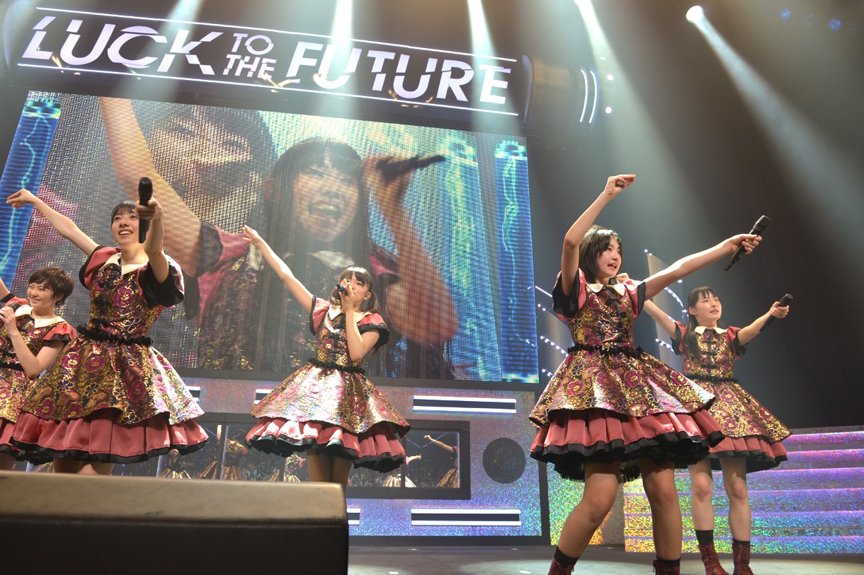 「私立恵比寿中学 Luck To The Future PART2」の様子。