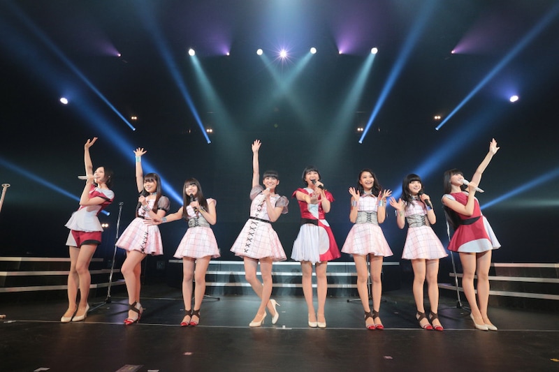 Perfumeと9nineのコラボパフォーマンス。