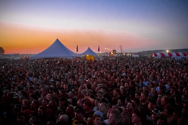「KNOTFEST」の様子。