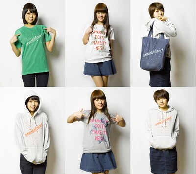 トーキョー カルチャート by ビームス「SHAKE IT! DO IT! MAKE IT! NEGI!」シリーズを着用したNegicco。