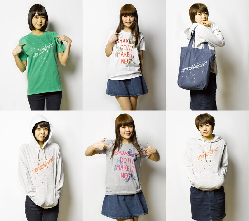 トーキョー カルチャート by ビームス「SHAKE IT! DO IT! MAKE IT! NEGI!」シリーズを着用したNegicco。