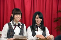 左から松村沙友理、中田花奈。