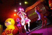きゃりーぱみゅぱみゅ「NANDA COLLECTION WORLD TOUR 2014」オーストラリア公演の様子。（撮影：石井亜希）