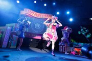きゃりーぱみゅぱみゅ「NANDA COLLECTION WORLD TOUR 2014」オーストラリア公演の様子。（撮影：石井亜希）