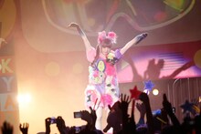 きゃりーぱみゅぱみゅ「NANDA COLLECTION WORLD TOUR 2014」オーストラリア公演の様子。（撮影：石井亜希）
