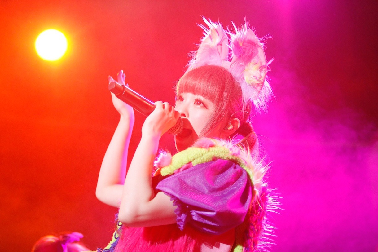 きゃりーぱみゅぱみゅ「NANDA COLLECTION WORLD TOUR 2014」オーストラリア公演の様子。（撮影：石井亜希）