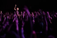 「ピエールナイト」DJピエール中野出演時の様子。（撮影：西槇太一）