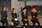「GLAY EXPOプレスカンファレンス」の様子。
