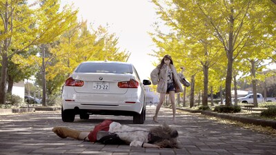 映画「薔薇色のブー子」のワンシーン。 (c)2014「薔薇色のブー子」製作委員会