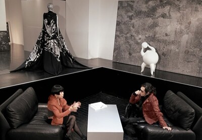 左からコシノジュンコ、石井竜也。