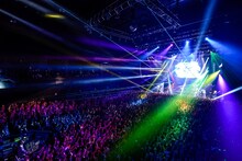 MAN WITH A MISSION「Tales of Purefly Tour 2014」東京・Zepp Tokyo公演の様子。