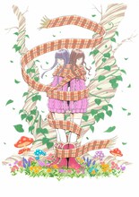 窪ノ内英策描き下ろしのWHY@DOLLイメージイラスト。 (c)窪之内英策