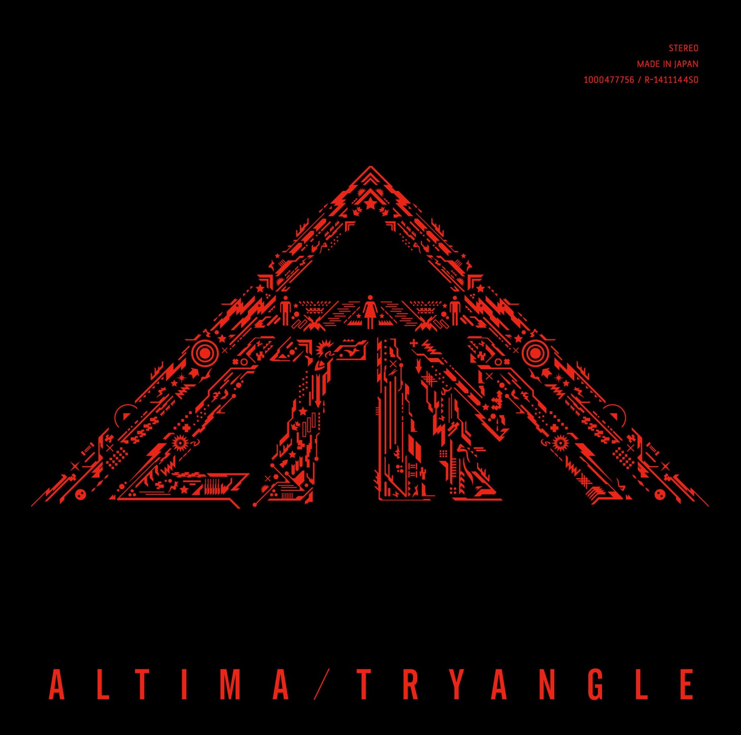ALTIMA「TRYANGLE」通常盤ジャケット