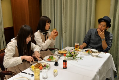 「ソニレコ！暇つぶしTV」初ロケ企画の様子。