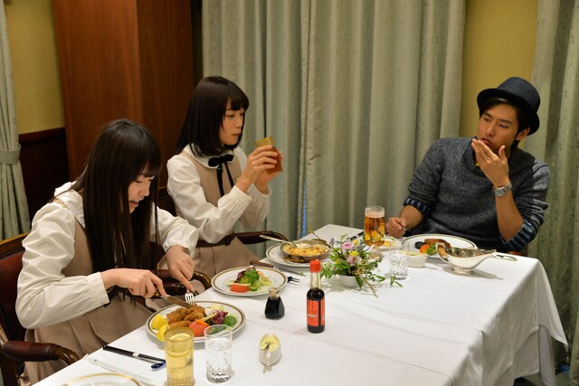 「ソニレコ！暇つぶしTV」初ロケ企画の様子。