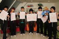 「超特急生出演 『ikki!!!!!i!!』リリース記念特番＆公開ライヴミーティングSP」終了後の超特急。