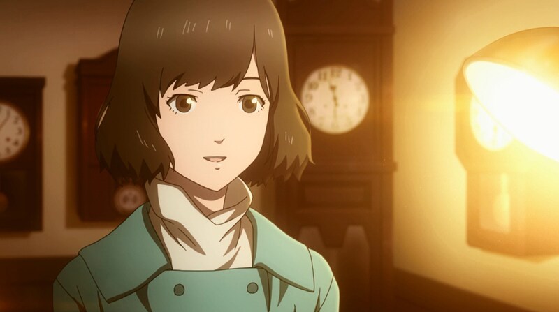 短編アニメ「時季(とき)は巡る~TOKYO STATION~」のワンシーン。