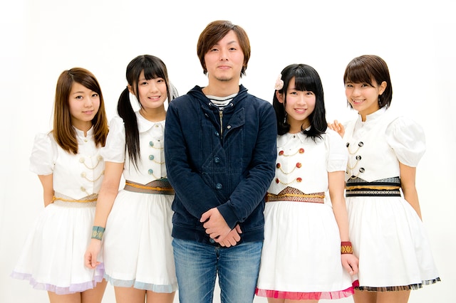 左から大庭彩歌、志良ふう子、SHiNTA、桜愛美、天野なつ。