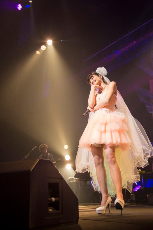 中島愛「Megumi Nakajima FINAL LIVE 『Thank You』」の様子。