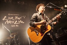 「JCN × SPACE SHOWER TV "LIVE FOR NEW LIFE" 高橋優」の様子。（撮影：新保勇樹）