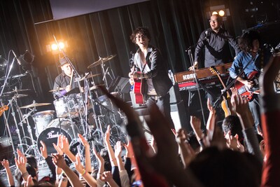 「JCN × SPACE SHOWER TV "LIVE FOR NEW LIFE" 高橋優」の様子。（撮影：新保勇樹）