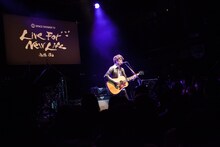 「JCN × SPACE SHOWER TV "LIVE FOR NEW LIFE" 高橋優」の様子。（撮影：新保勇樹）