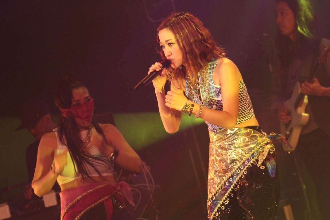 「lecca LIVE TOUR 2014 "TOP JUNCTION"」Zepp Tokyo公演のlecca。