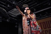 上坂すみれ「革命的ブロードウェイ主義者同盟 秘密地下集会 in タワーレコード渋谷店」の様子。