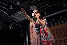 上坂すみれ「革命的ブロードウェイ主義者同盟 秘密地下集会 in タワーレコード渋谷店」の様子。