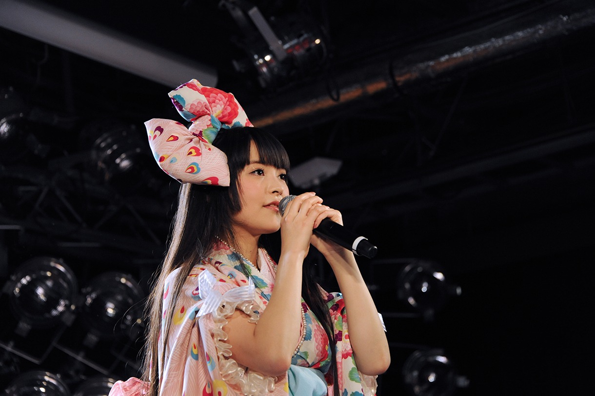 上坂すみれ「革命的ブロードウェイ主義者同盟 秘密地下集会 in タワーレコード渋谷店」の様子。