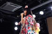 上坂すみれ「革命的ブロードウェイ主義者同盟 秘密地下集会 in タワーレコード渋谷店」の様子。