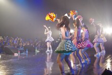 チームしゃちほこ「Zepp FINAL!～ありがとうを伝えたくて～」大阪公演第2部「咲良菜緒 オリックスブルー」の様子。